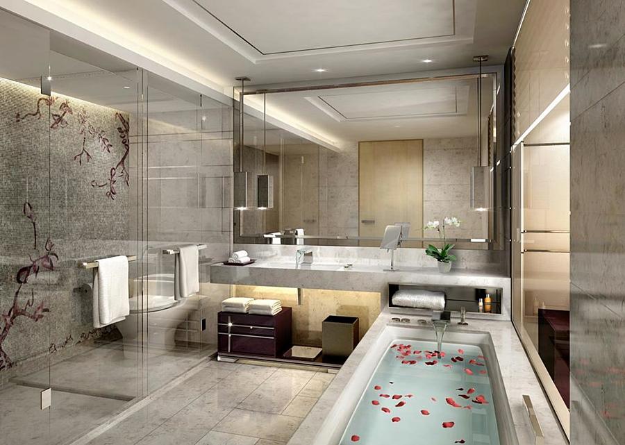 Shanghai Marriott Hotel Parkview Bagian luar foto