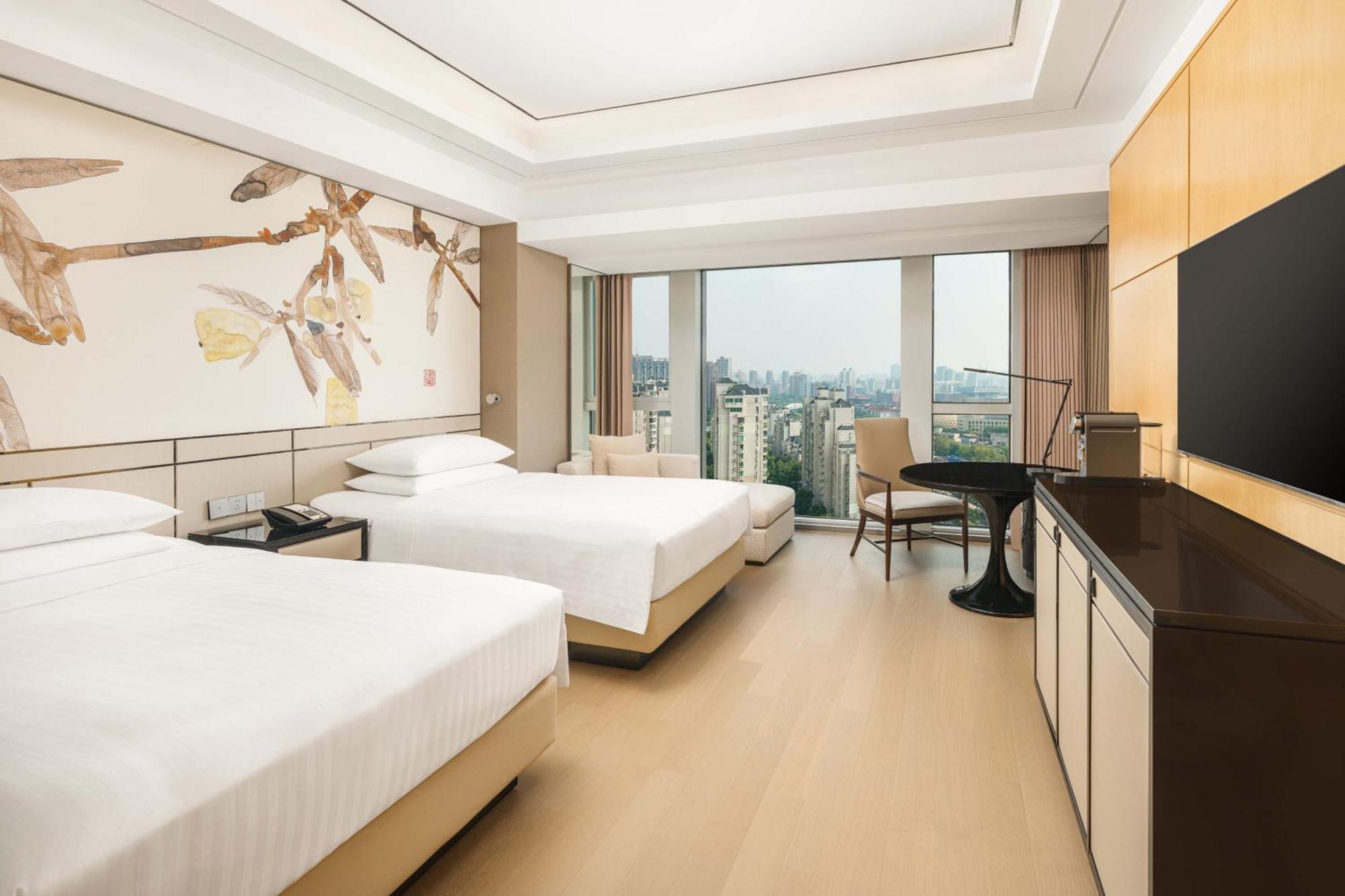 Shanghai Marriott Hotel Parkview Bagian luar foto