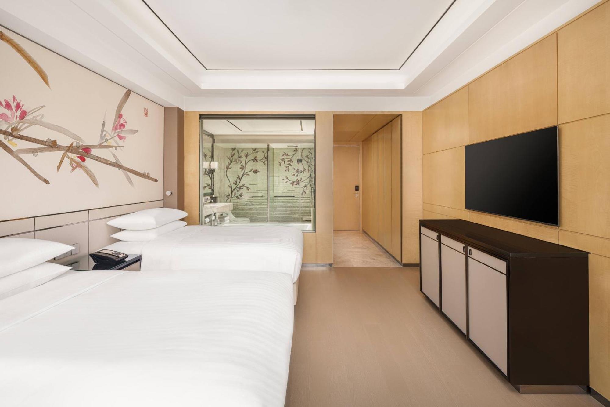 Shanghai Marriott Hotel Parkview Bagian luar foto