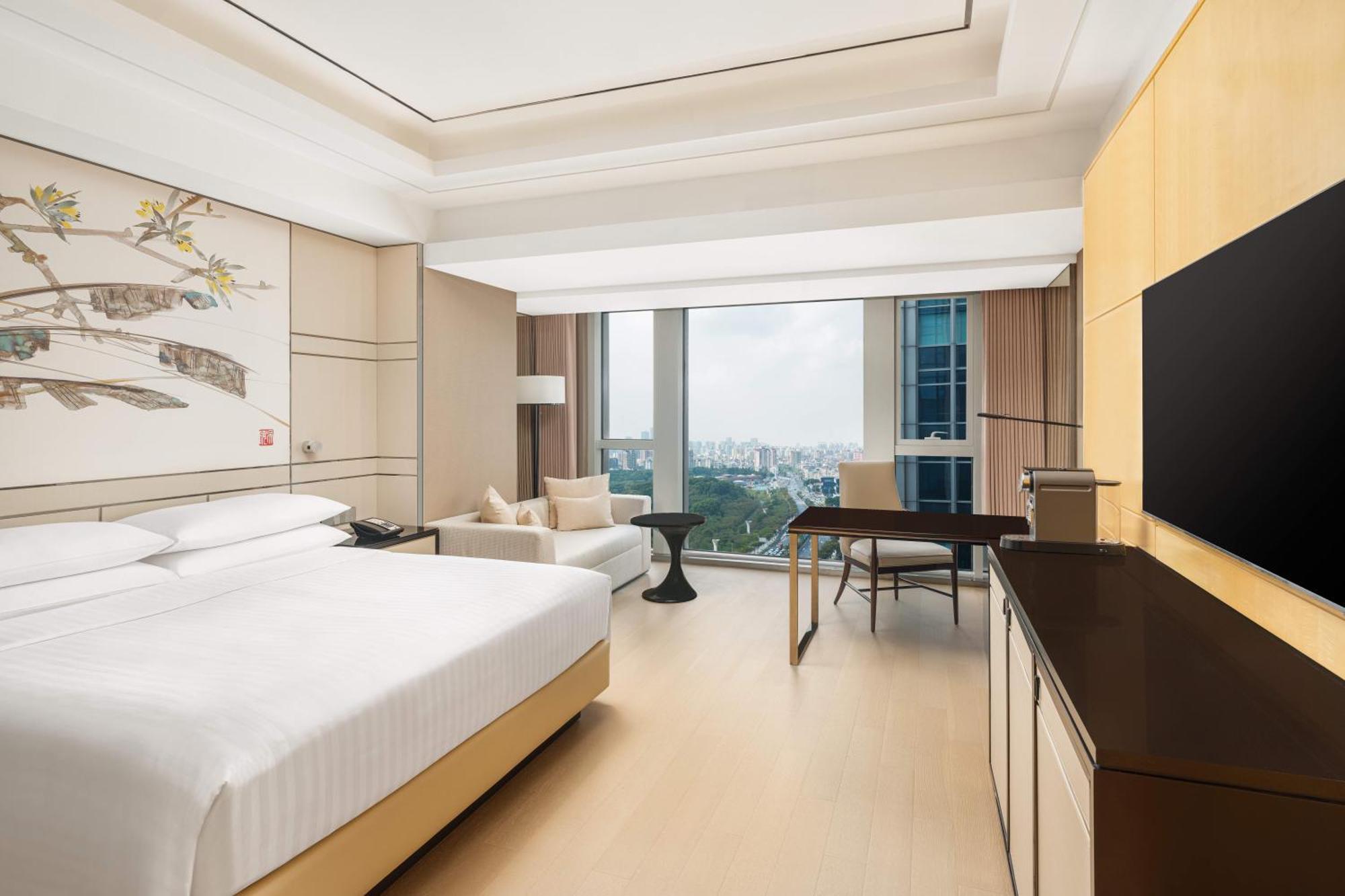 Shanghai Marriott Hotel Parkview Bagian luar foto