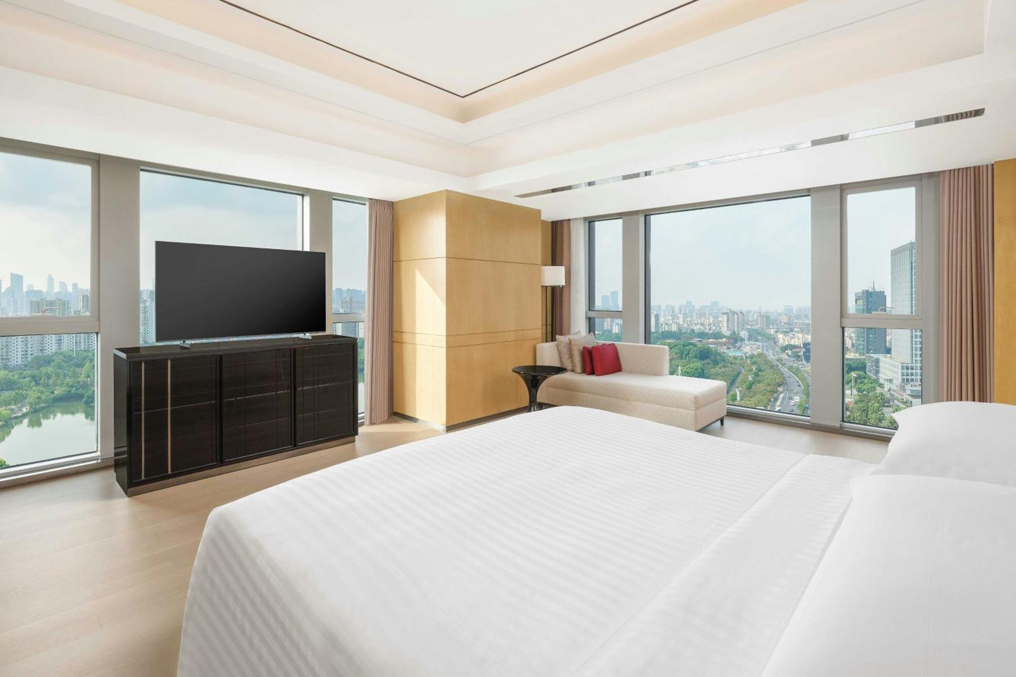 Shanghai Marriott Hotel Parkview Bagian luar foto