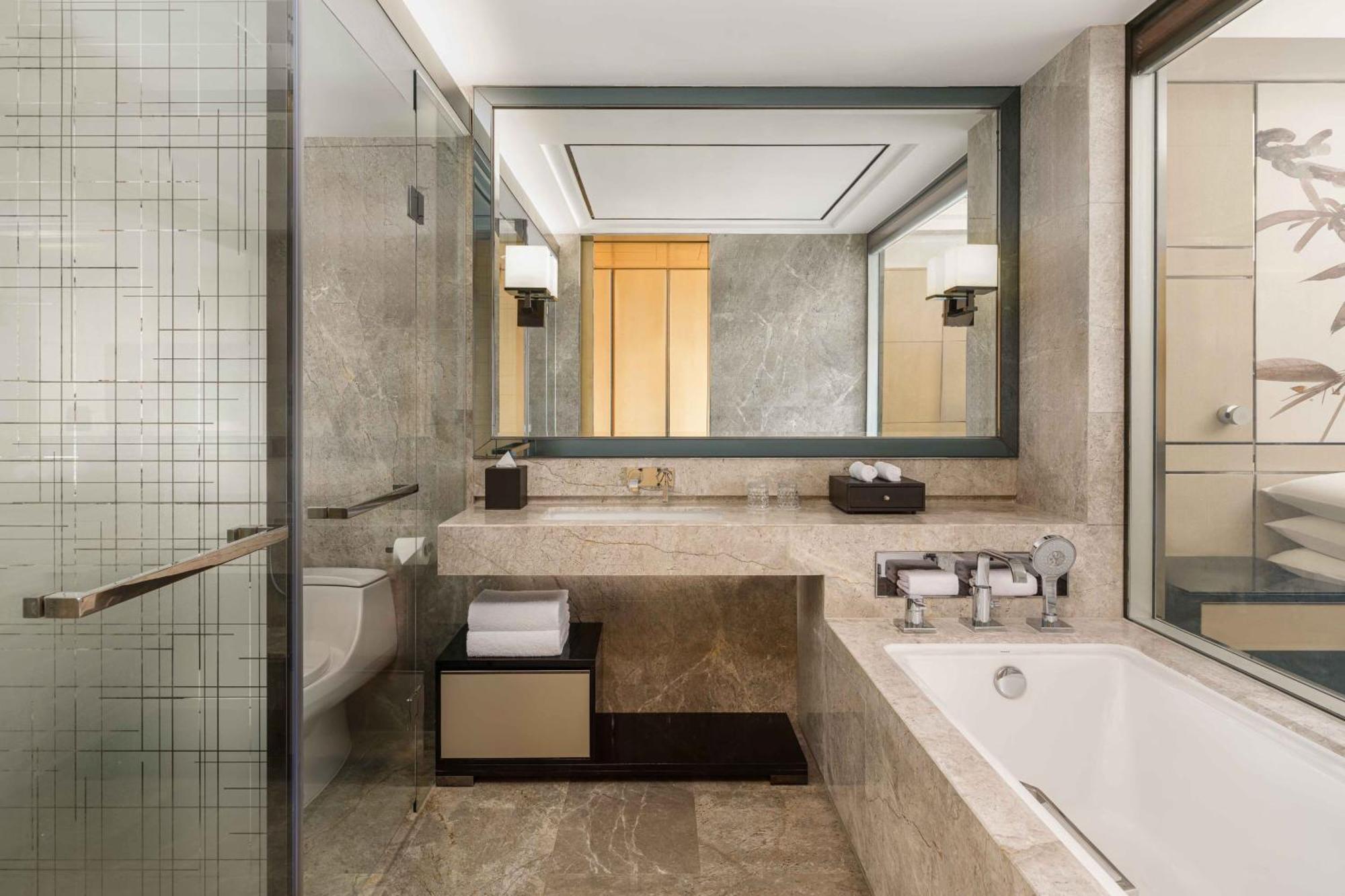 Shanghai Marriott Hotel Parkview Bagian luar foto