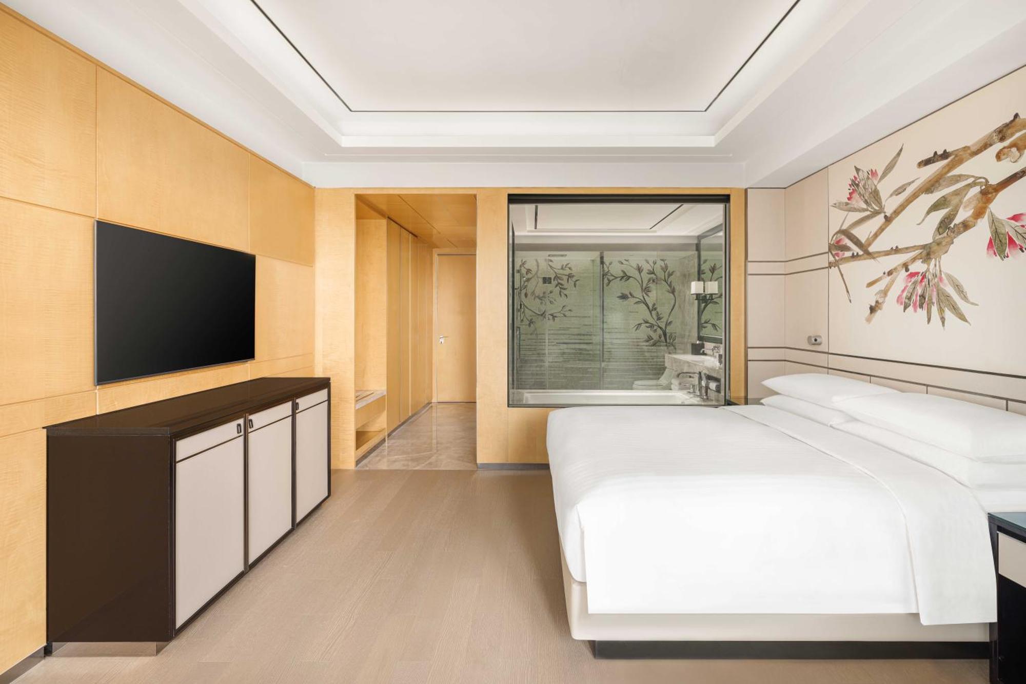 Shanghai Marriott Hotel Parkview Bagian luar foto