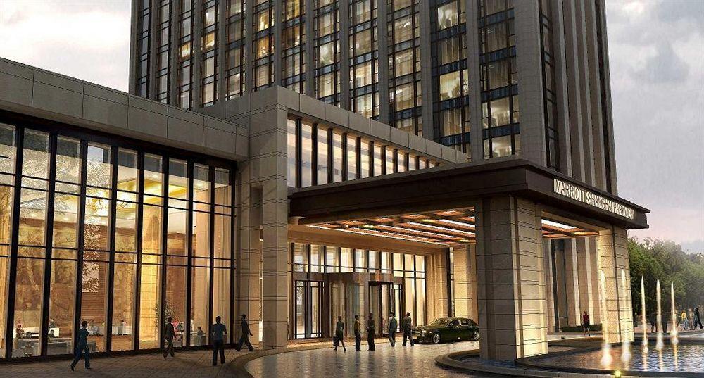 Shanghai Marriott Hotel Parkview Bagian luar foto