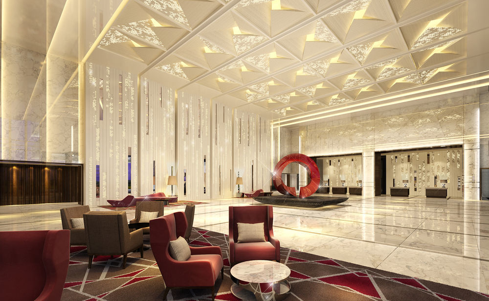 Shanghai Marriott Hotel Parkview Bagian luar foto